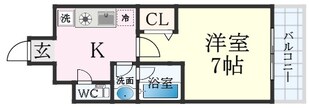 CITYSPIRE神戸元町Iの物件間取画像